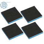 Set of 4 Anti Vibration Pads 6" × 6" × 7/8" EVA Shock Absorption