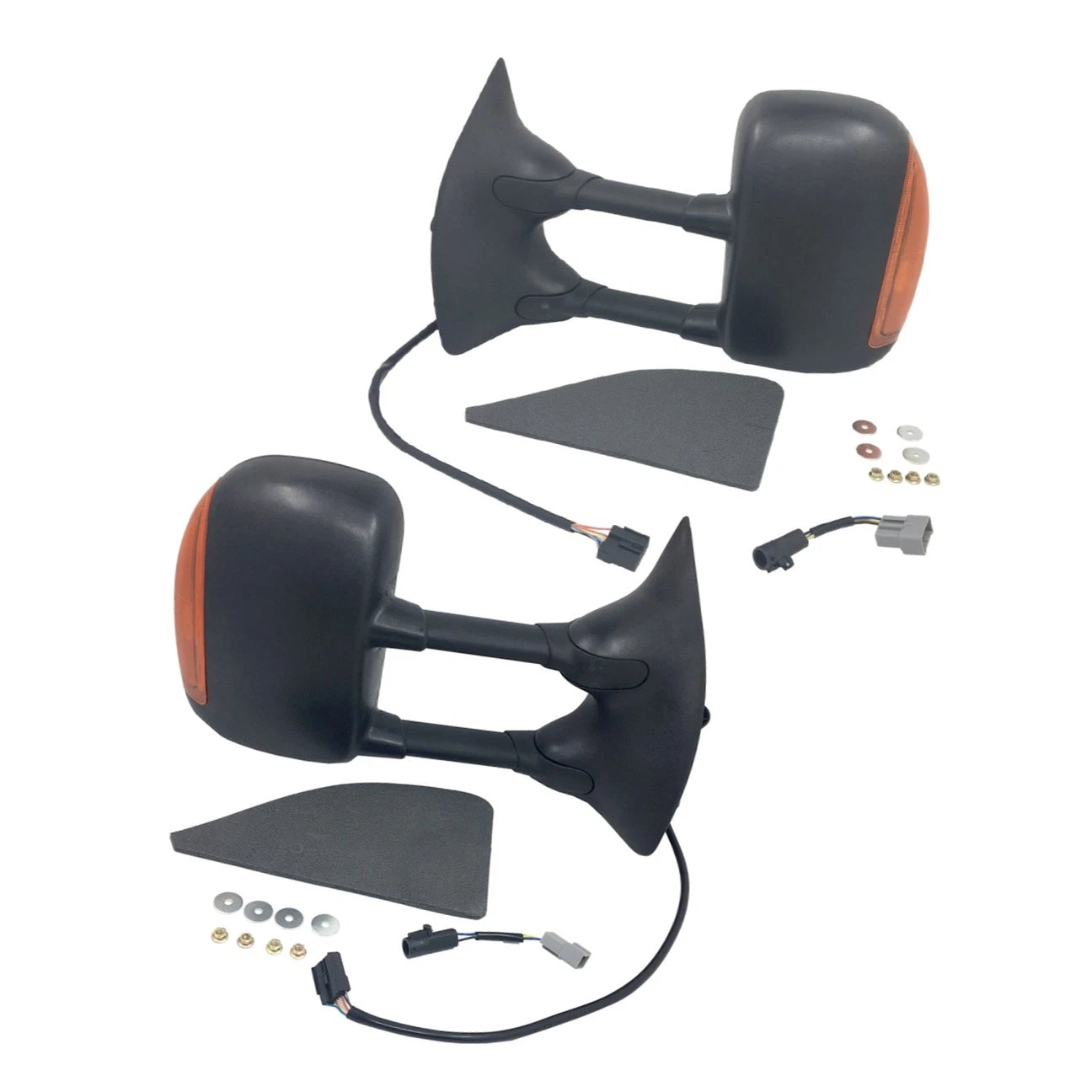 Pair Power Heated Signal Towing Mirrors for Ford Super Duty Truck (2017–2022)