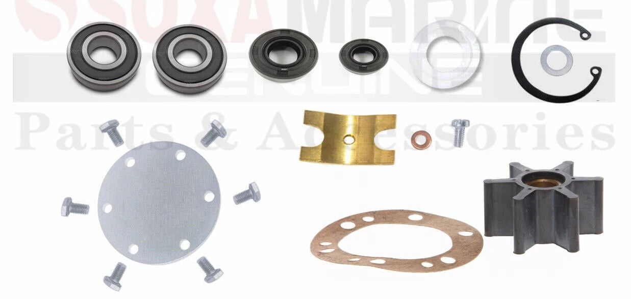 Repair Service Kit for Yanmar Sea Water Pump (2QM15) 124070-42000 124070-42001