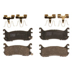 Set of 2 Brake Pads for Mazda Miata, Ford Escort, Tracer