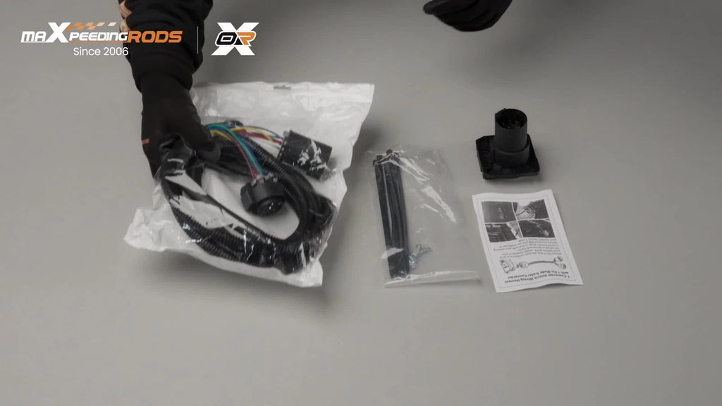 7Pin Trailer Wiring Harness Plug Connectors for GMC Ram (56070)