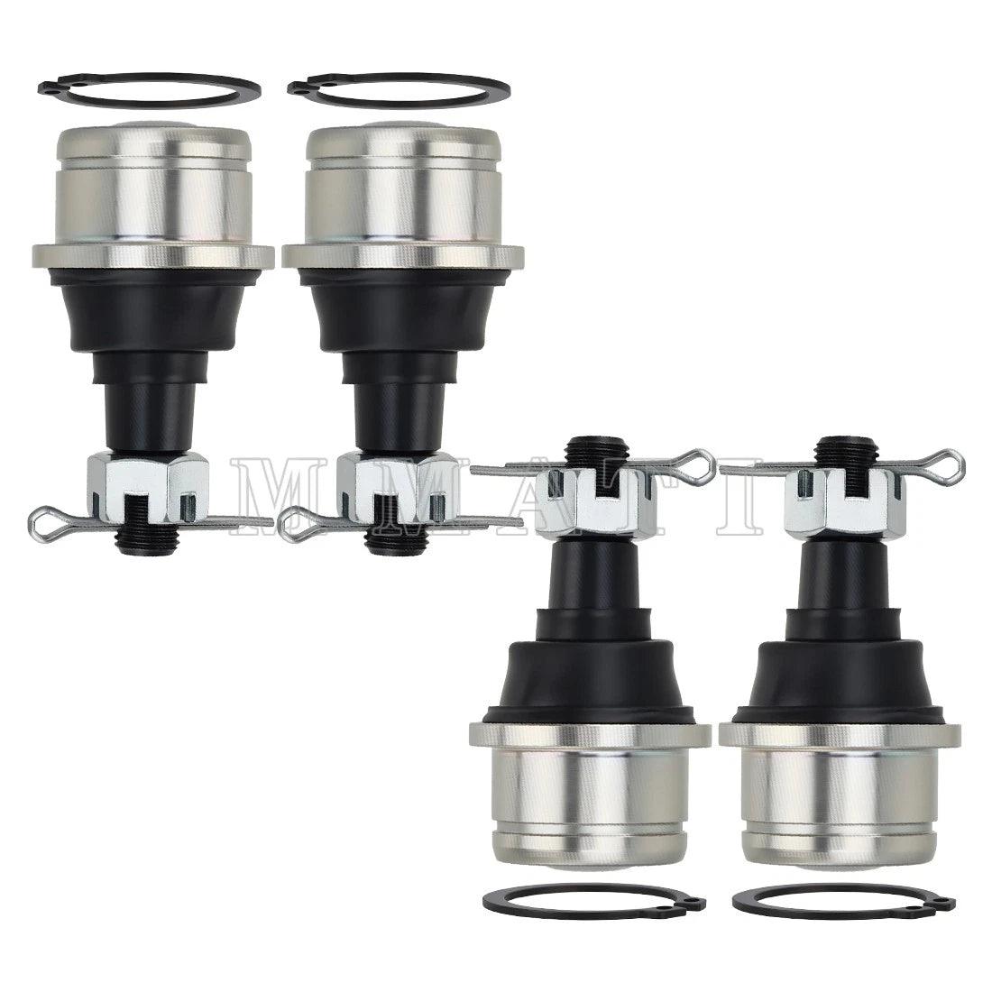 Set of 4 Upper & Lower Ball Joints for Honda Foreman Rubicon TRX 500 520 650 680