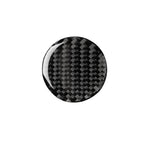 Carbon Black Multi-Media Control Knob Cover Trim for Audi A3 8V (2014–2019)
