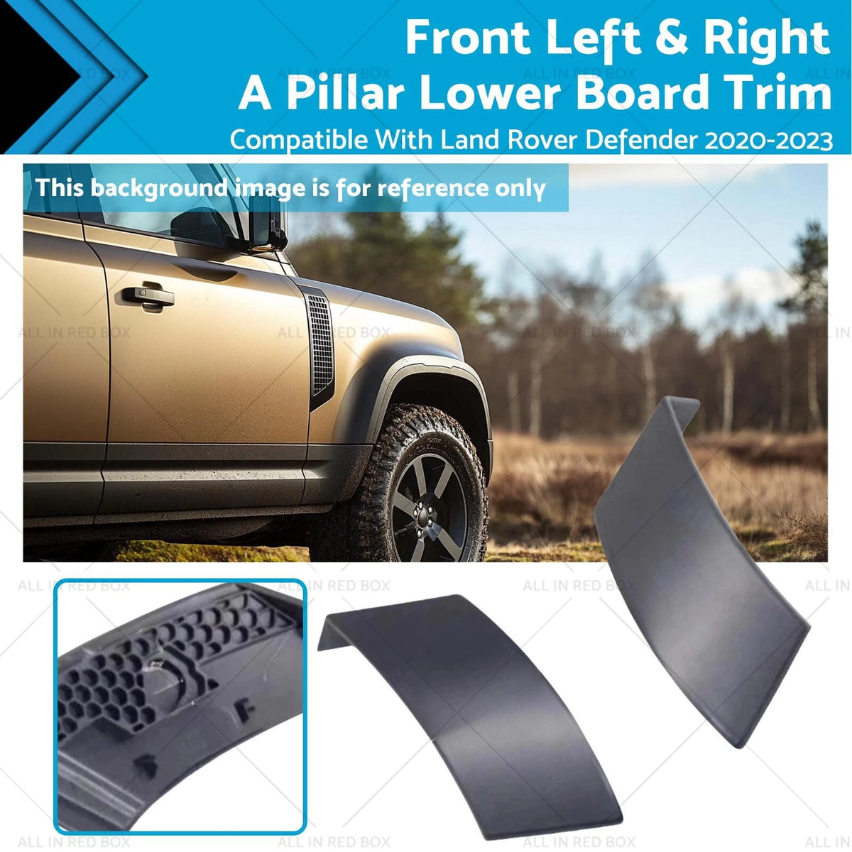 A Pillar Lower Board Trim for Land Rover Defender (2020–2023)