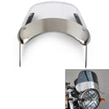 5"-9.45" Motorcycle Headlight Windshield Wind Deflector Windscreen