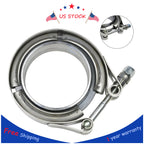 2.25'' Flange Clamp Kit for Turbo Exhaust (Fit Various Models)