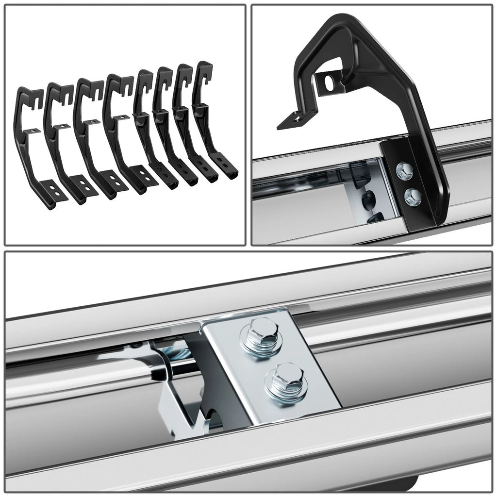 5" Running Board Side Step Nerf Bar for Silverado Sierra 1500 (2007–2019)