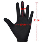 12 Pairs Cotton Work Gloves Black Large