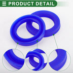 Set of 5 Oil Seal Rotary Shaft Seal 35x50x8mm TPU High Pressure