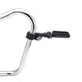 Footpeg Set of 2 CNC 1.25" with 3" Clamps for Harley Street 500 750