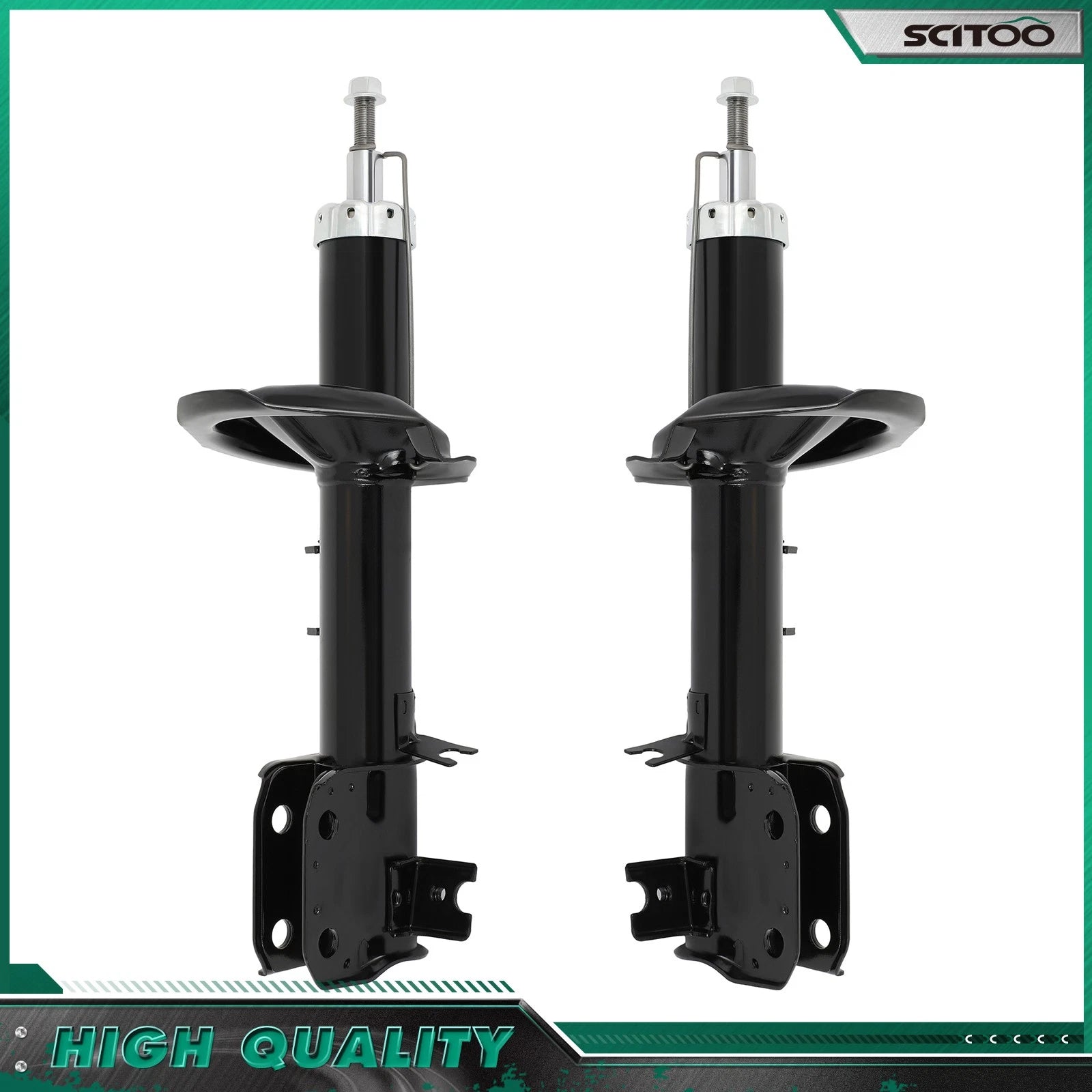 Front Pair Gas Suspension Struts Shocks for Suzuki SX4 (2007–2013)