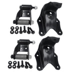 2X Rear Leaf Spring Shackle Bracket Kit for Ford E150 F150 (1986–2007) 722100