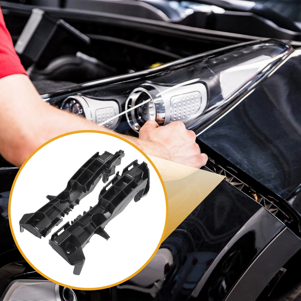 Set of 2 LH RH Front Bumper Support Brackets for Toyota Fortuner (2009–2011)