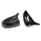 Real Carbon Fiber Side Mirror Covers for 2018-2024 BMW G05 X5 G01 G03 X4