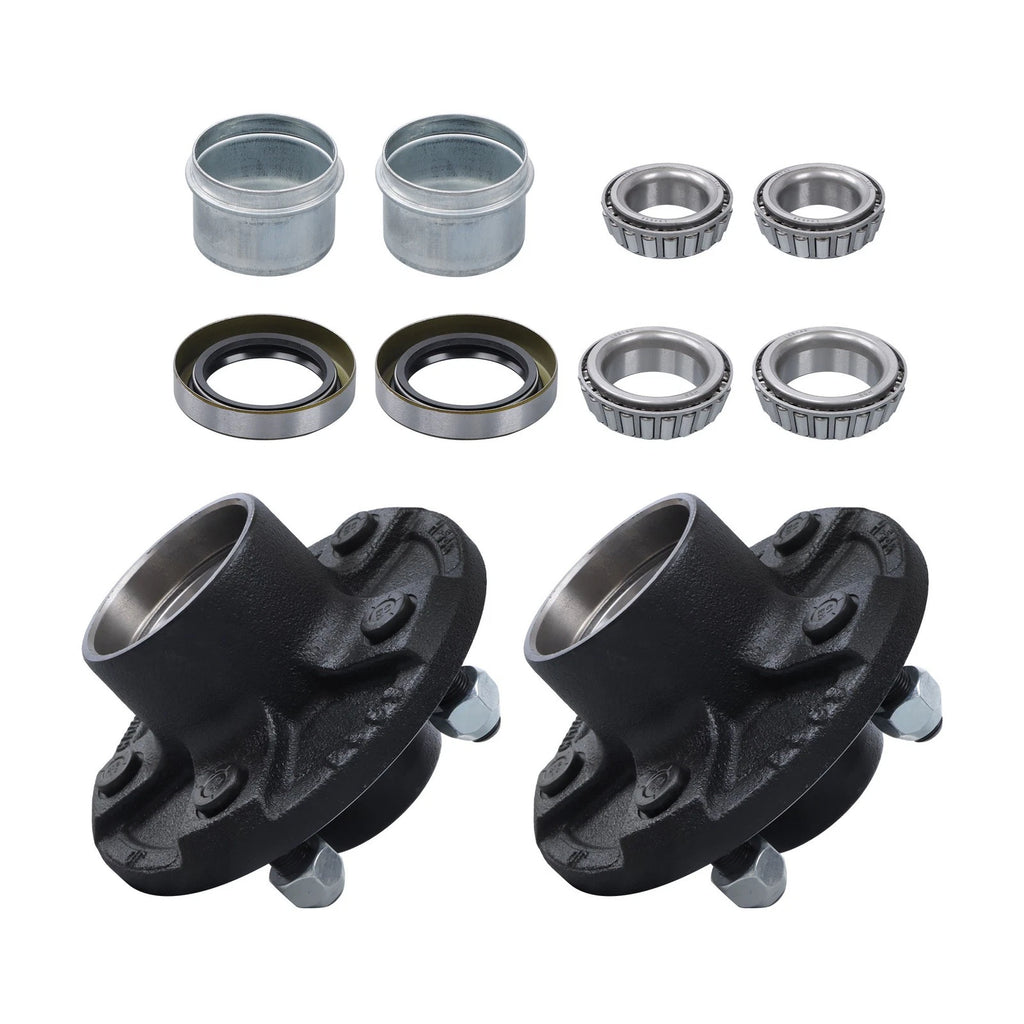 Set of 2 Spindles for 3500 lbs Trailer Hub (5 on 4.75)