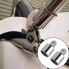 316 SS Top Cap Slide Sleeve Fitting for Marine Sunshade (22-25mm Diameter)