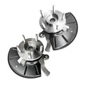 2X Front Wheel Bearing Hub Steering Knuckle Assembly for Escape Tribute (2001–2012)