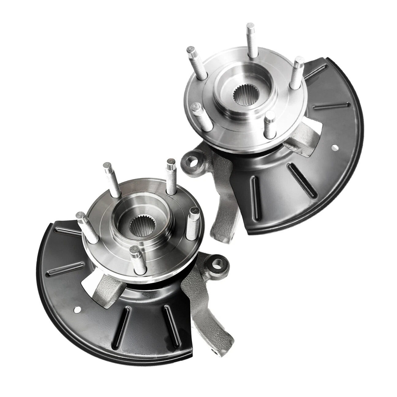 2X Front Wheel Bearing Hub Steering Knuckle Assembly for Escape Tribute (2001–2012)