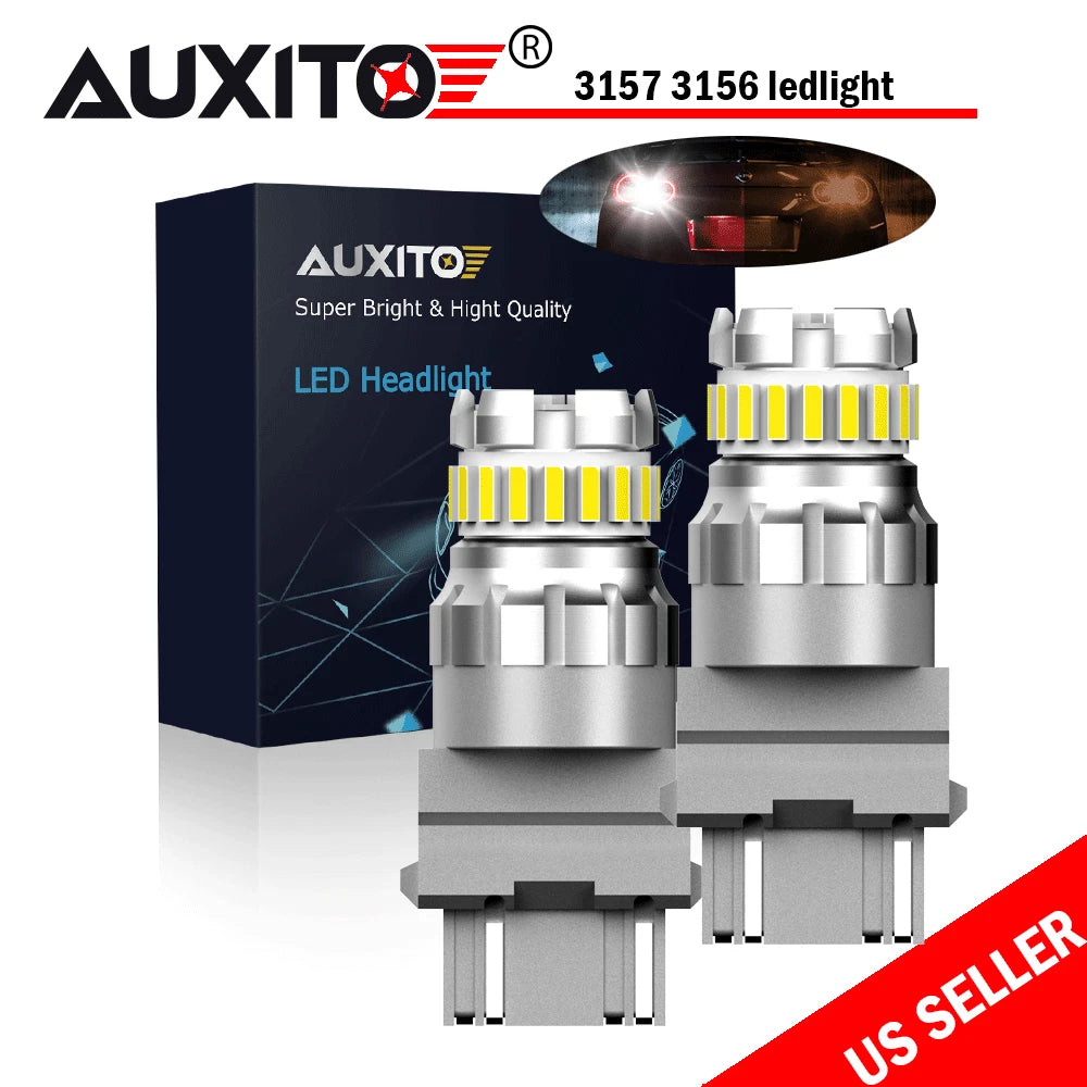 2X LED Brake Tail Stop Reverse Light for Car