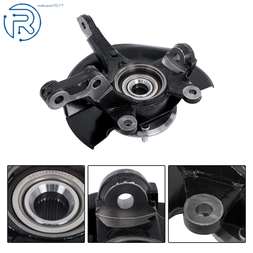 Front Right Steering Knuckle & Wheel Hub Bearing Assembly for Honda CR-V (2007–2009)