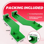 Quick Tach Weld On Mounting Brackets for John Deere Tractor Loader
