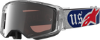 Supertech Goggles for ALPINESTARS (Merica 25) - Red/Blue/Silver/Copper