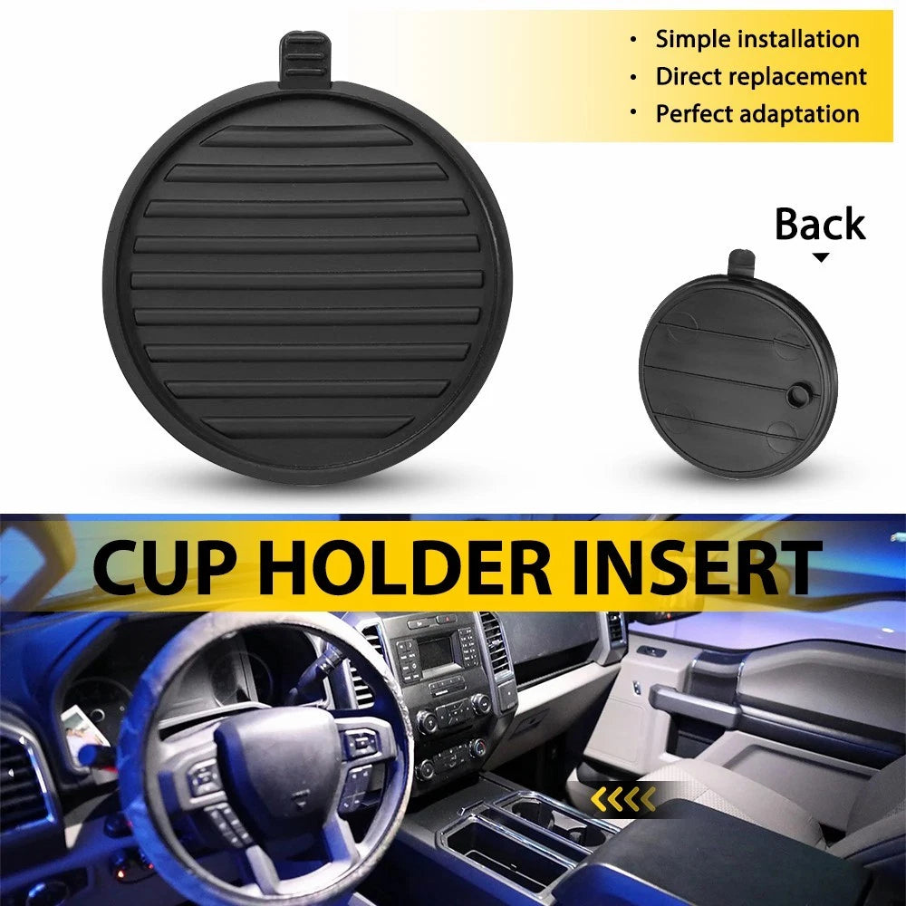 Rear Cup Holder Insert for Ford F-150 (2017–2021)