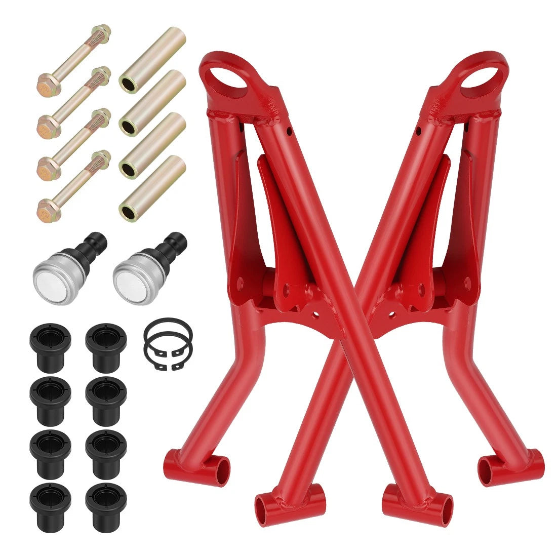 Front Upper A-Arm Ball Joint Kit for Polaris Sportsman 550, Scrambler 850, 1000 XP