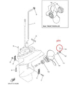 Lower Unit Gearcase Seal Kit for Yamaha Outboard (93101-17054, 93210-74316)