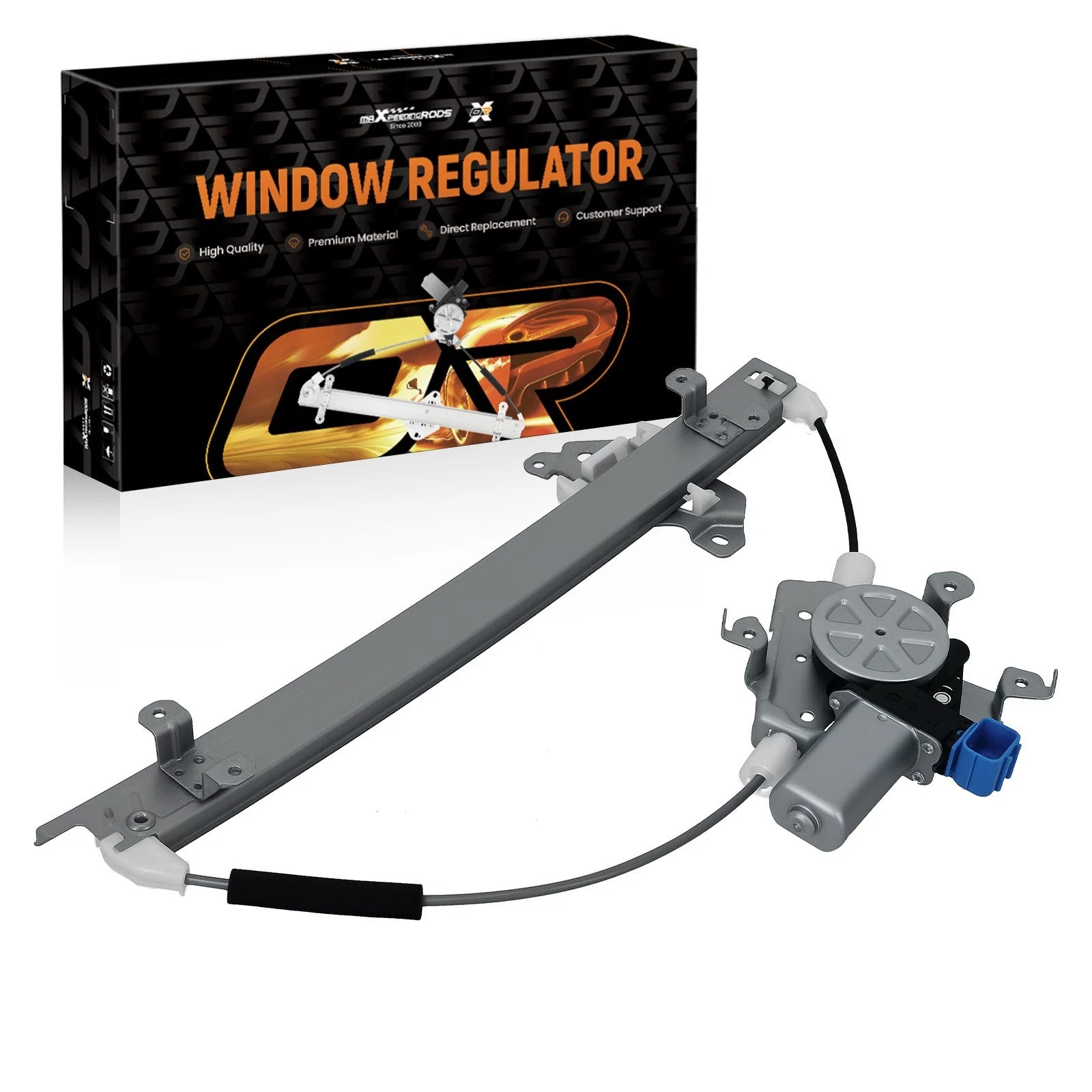 1pc Front Right Window Regulator w/ Motor for Nissan Juke (2011–2017)
