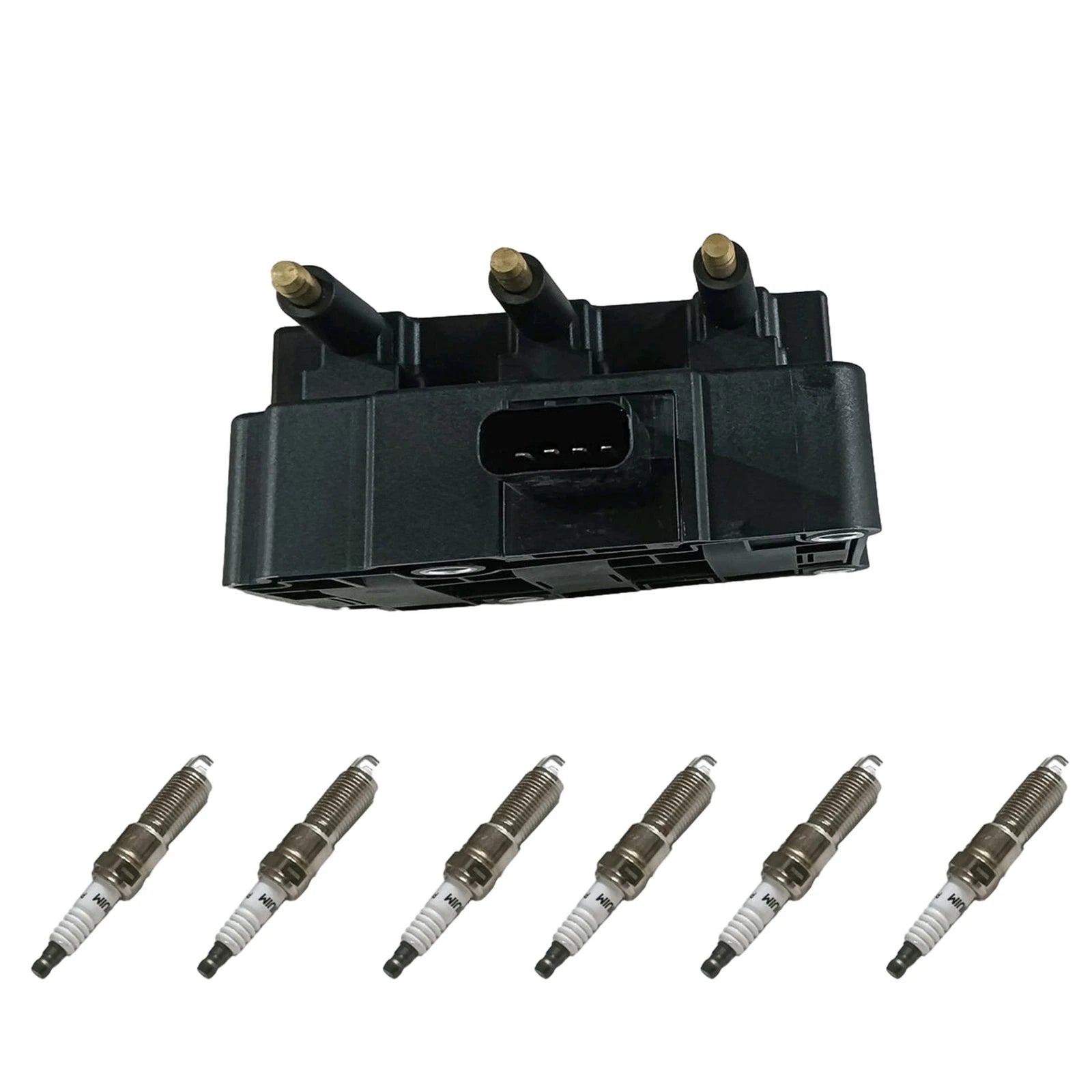 6X Spark Plugs & Ignition Coils for Town & Country Grand Caravan (2008–2016)