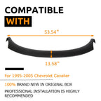 Dashboard Cap Cover for Chevrolet Cavalier (1995–2005) Molded Textured Black