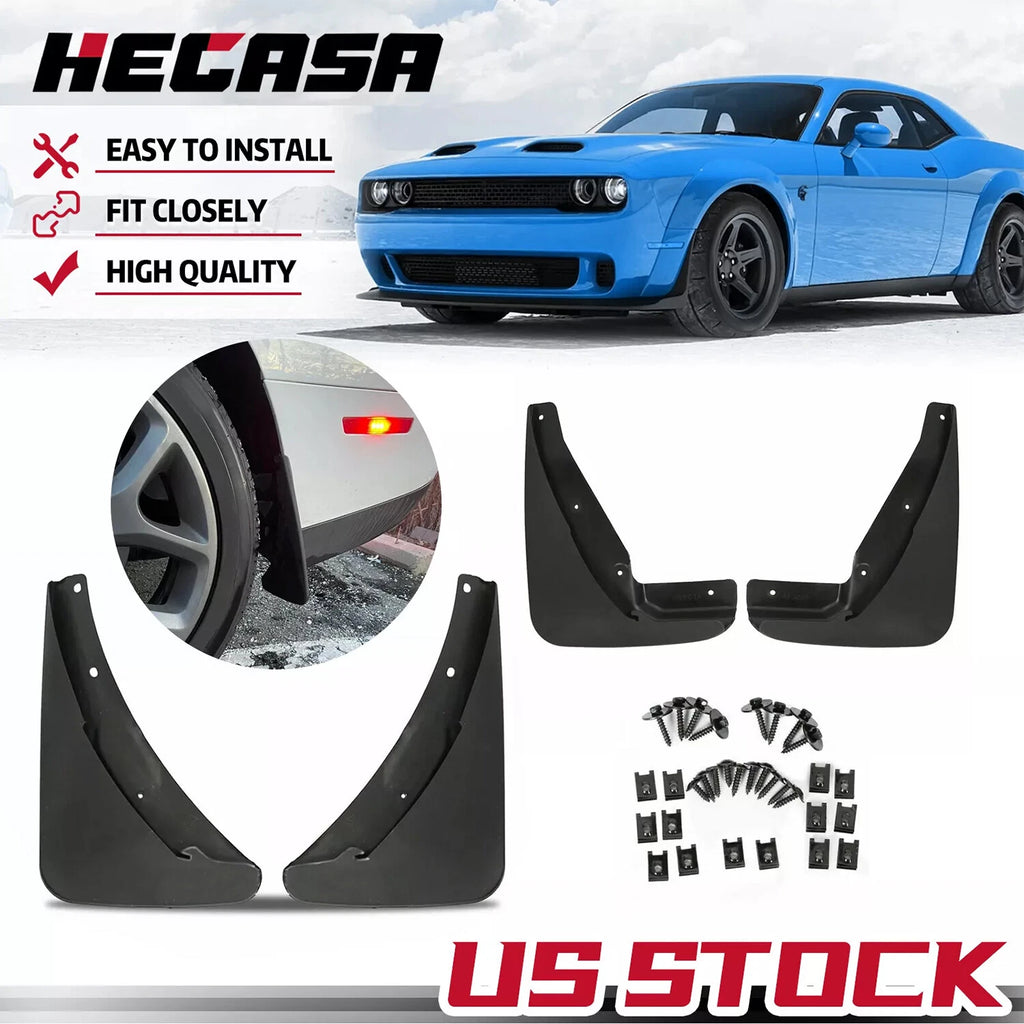 Set of 2 Splash Guards for Dodge Challenger (2015–2023)