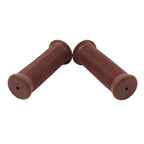 Universal 7/8" 22MM Dark Brown Handlebar Grips for Scooter Bicycle