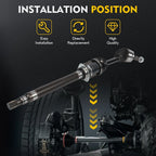 CV Axle Shaft Assembly for Jeep Renegade, Fiat 500X (2015–2021)