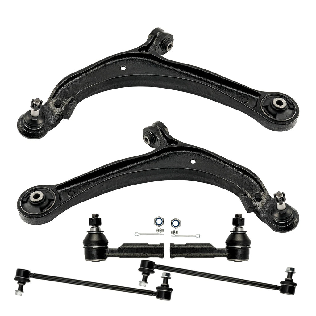 Front Lower Control Arms Outer Tie Rod Sway Bars for Honda Odyssey (2011–2017)