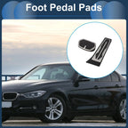 Foot Pedal Covers for BMW X1 (F48) Silver Tone (2016-2022)