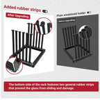 5-Lite Windshield Rack for Truck Auto Glass Transport with Rubber Strip