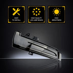 Sequential LED Side Mirror Turn Signal Light for Mercedes Benz C E S (2010-2020)