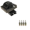 Set of 4 NGK Iridium IX Spark Plugs for Ford Escort EXP Mustang Ranger (L4)