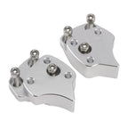 25mm Aluminum Handlebar Risers for Yamaha FJR1300 (2001–2005) Silver