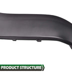 Front Bumper End Caps Set of 2 for Toyota Tacoma (2005–2011) Black