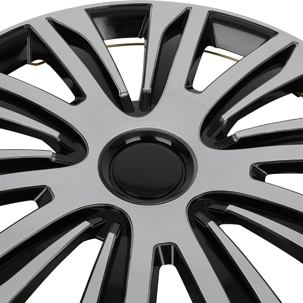 Set of 4 Wheel Hub Caps for All Makes Models (15")