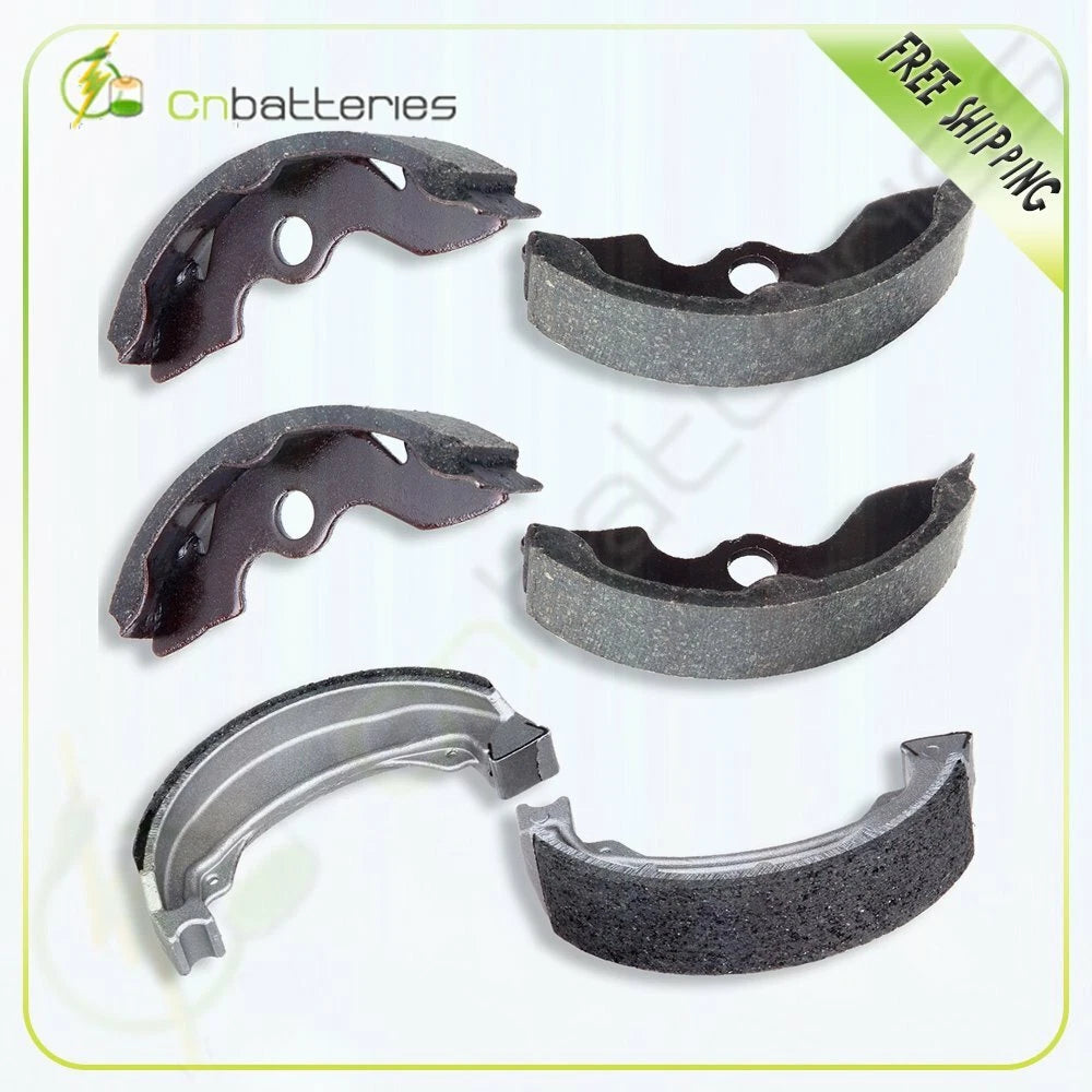 Front and Rear Brake Shoes for Honda TRX250 2x4 Recon 250 (1997–2001)