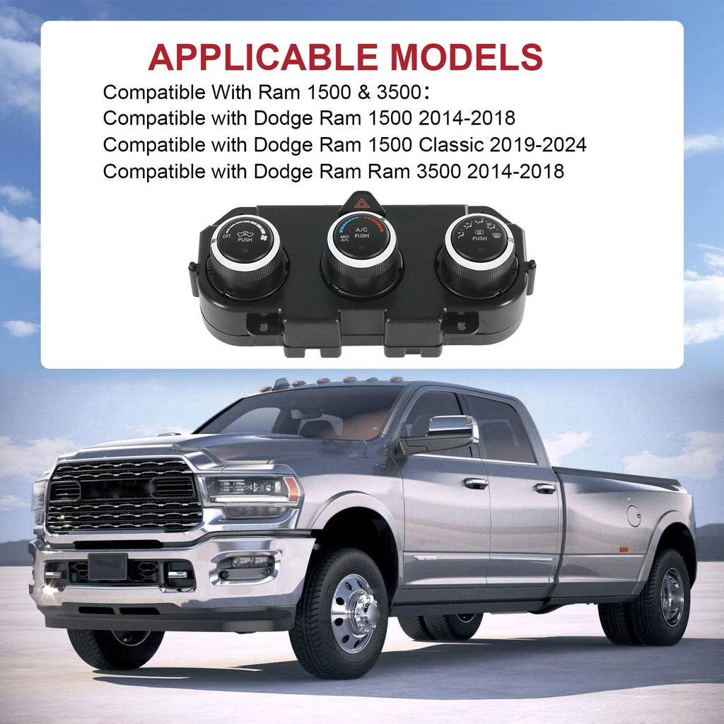 Temperature Control Climate Unit for Dodge RAM 1500 3500 (2014-2024)