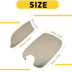 Armrest Lid Cover with Base for Honda Accord (2008–2012) Beige Tan