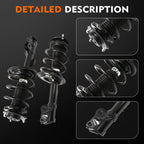 Front Rear Struts Spring Suspension Kit for Toyota Camry (2012–2017)