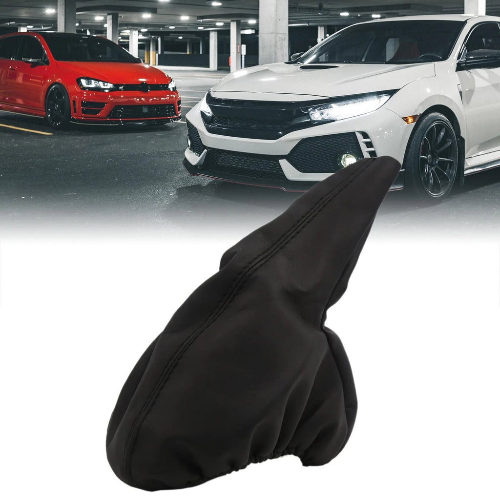 Black Dustproof Handbrake Boot Cover for Toyota Golf 