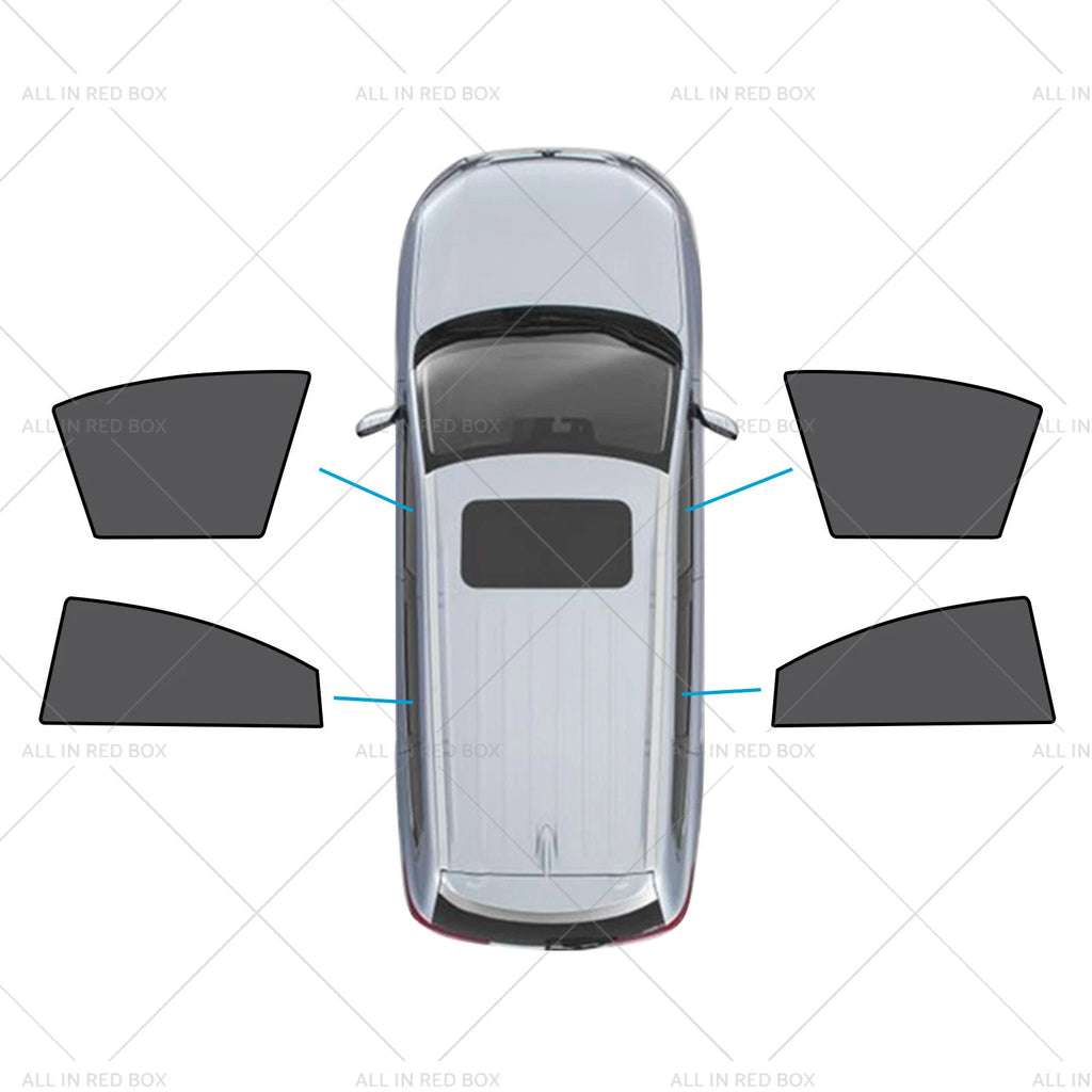 Set of 2 Front and Rear Window Shades for Mazda 6 Liftback (2007–2012)