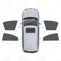 Set of 2 Front and Rear Window Shades for Mazda 6 Liftback (2007–2012)